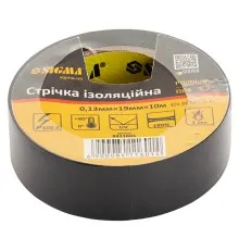 Изоляционная лента Sigma ПВХ черная 0.13мм*19мм*10м Premium (8411601)