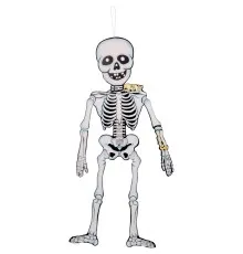 Украшение декоративное YES! Fun Хэллоуин "Скелет", 60 см, картон (974322)