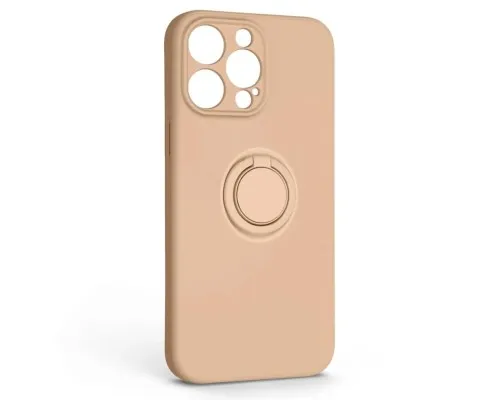 Чохол до мобільного телефона Armorstandart Icon Ring Apple iPhone 14 Pro Max Pink Sand (ARM68721)