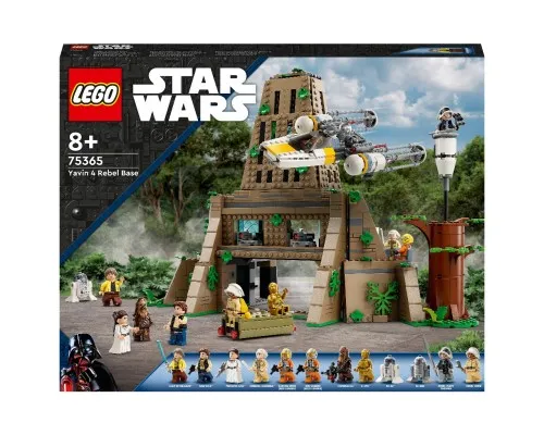 Конструктор LEGO Star Wars База повстанцев Явин 4, 1066 деталей (75365)