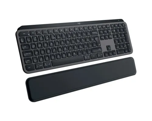 Клавиатура Logitech MX Keys S Plus Palmrest Wireless UA Graphite (920-011589)