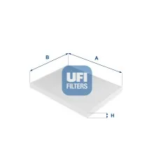 Фільтр салону UFI 53.124.00
