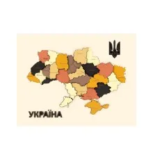 Набор для творчества Rosa Talent Карта Украины 3D цвета металлики 30.5х37.5 см (4823098532521)