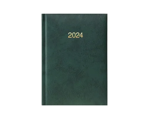 Еженедельник Brunnen датированный 2024 карманный Miradur Зеленый A6 184 листа (73-736 60 504)