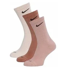 Шкарпетки Nike U NK EVERYDAY PLUS CUSH CREW SX6888-914 42-46 3 пари Бежевий/Коричневий (195244785964)