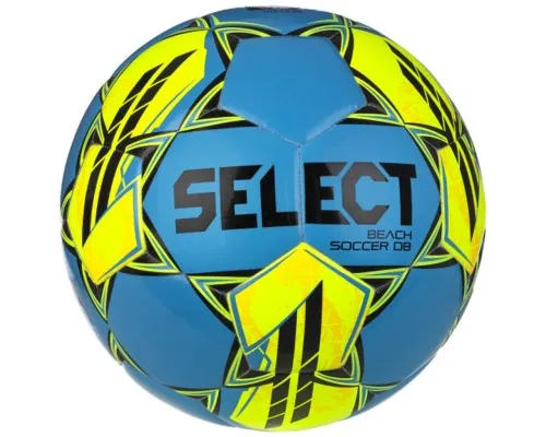 М'яч футбольний Select для пляжного футболу Beach Soccer DB v23 Уні 5 Жовто-блакитний (5703543316137)