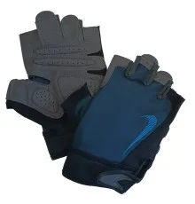 Рукавички для фітнесу Nike M Ultimate FG синій, чорний Чол L N.100.7559.412 (887791731456)