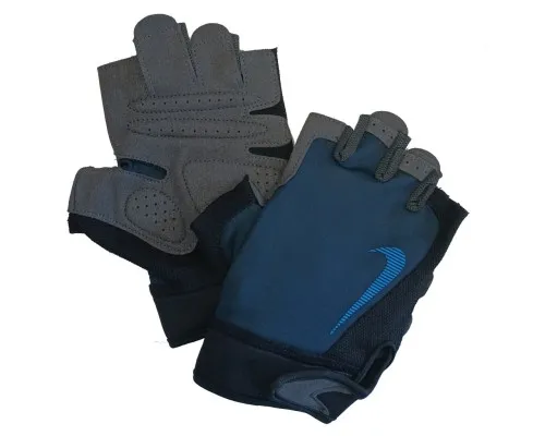 Перчатки для фитнеса Nike M Ultimate FG синій, чорний Чол L N.100.7559.412 (887791731456)