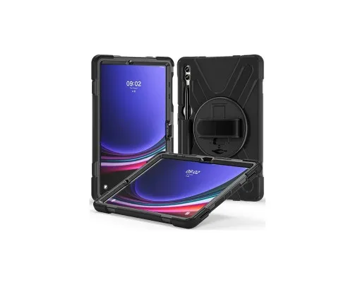 Чехол для планшета BeCover Heavy Duty Case Samsung Galaxy Tab S9 Plus (SM-X810/SM-X816)/S9 FE Plus (SM-X610/SM-X616) 12.4" (710445)