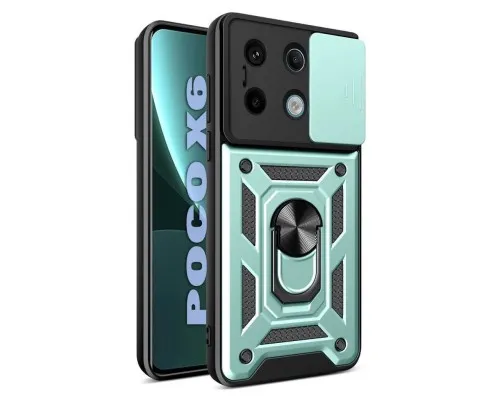 Чохол до мобільного телефона BeCover Military Poco X6 Dark Green (711008)