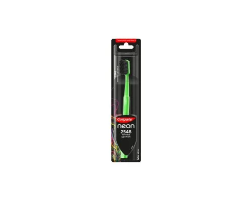 Зубная щетка Colgate Neon 2548 кончиков щетинок средней жесткости Зеленая (2172000000024)