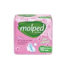 Гігієнічні прокладки Molped Ultra Normal 4 краплі 10 шт. (8690536837588)