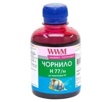 Чорнило WWM HP №177 85 Magenta 200ml (H77/M)
