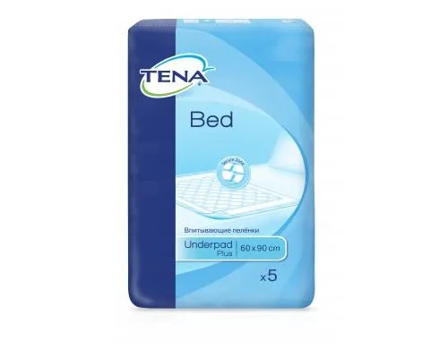 Пелюшки для малюків Tena Bed Plus 60х90 см 5 шт (7322540247879/7322540801934)