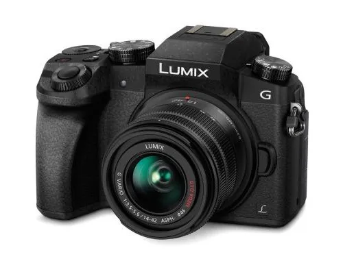 Цифровой фотоаппарат Panasonic DMC-G7 Kit 14-42mm Black (DMC-G7KEE-K)