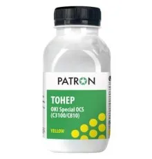 Тонер OKI C3100/C3200/C810 YELLOW 50г OCS Patron (OCS-Y-050)