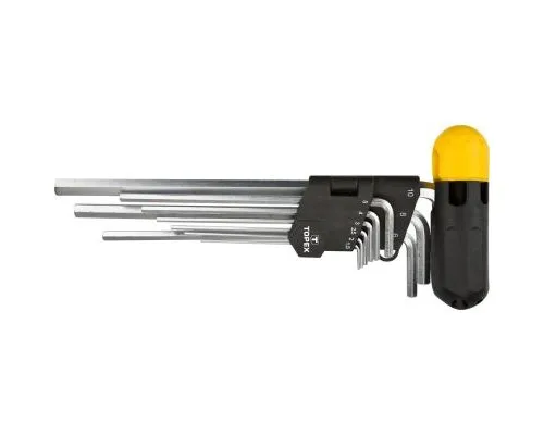 Набор инструментов Topex ключи шестигранные HEX 1.5-10 мм, набор 9 шт. (35D962)