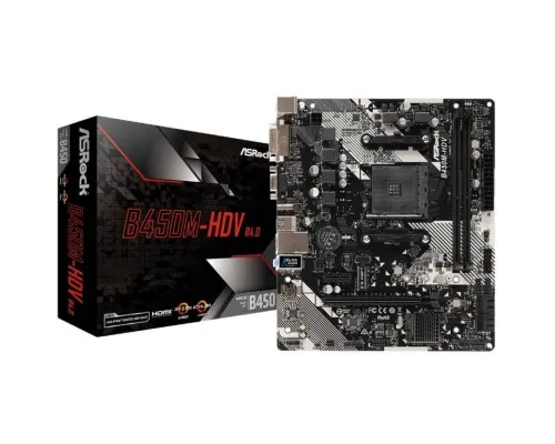 Материнская плата ASRock B450M-HDV R4.0