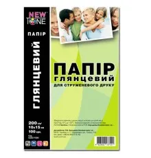 Фотопапір NewTone 10x15 (G200.F100N)