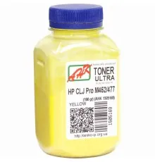 Тонер HP CLJ Pro M452/477, 100г Yellow ULTRA COLOR AHK (1505169)