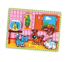 Пазл Viga Toys Домашні тварини (56440)