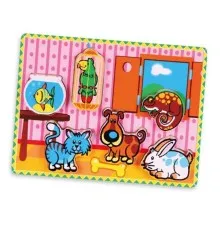 Пазл Viga Toys Домашні тварини (56440)
