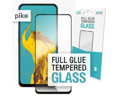 Стекло защитное Piko Full Glue Oppo A52 (black) (1283126503016)