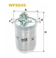 Фильтр топливный Wixfiltron WF8045