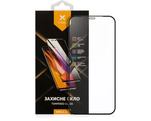 Скло захисне Vinga Apple iPhone 12/12 Pro (VGIP12)