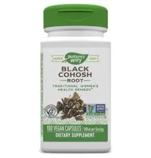 Трави Nature's Way Клопогон, 540 мг, Black Cohosh, 100 вегетаріанських капсул (NWY-10500)