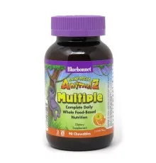 Мультивітамін Bluebonnet Nutrition Мультивітаміни для Дітей, Смак Апельсину, Rainforest Animalz (BLB0188)