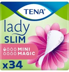 Урологічні прокладки Tena Lady Slim Mini Magic 34 шт. (7322540894714)