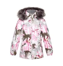 Куртка Huppa LOORE 17970030 рожевий з принтом 110 (4741468975535)