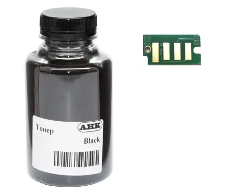 Тонер Ricoh C231/232/24 2/310/311/320 210г+chip Black AHK (50000111)