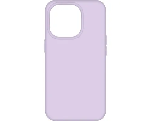 Чохол до мобільного телефона MAKE Apple iPhone 14 Silicone Lilac (MCL-AI14LC)