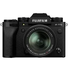 Цифровий фотоапарат Fujifilm X-T5 + XF 18-55mm F2.8-4 Kit Black (16783020)