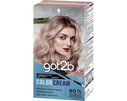 Краска для волос Got2b Color Rocks 101 - Розовый блонд 142.5 мл (4015100427646)