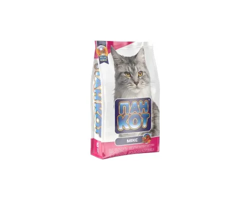 Сухий корм для кішок Пан Кот Мікс 10 кг (4820111140015)