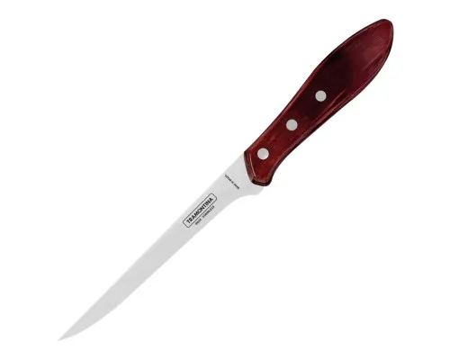 Кухонный нож Tramontina Barbecue Polywood Fillet 152 мм Червоне Дерево (21188/176)