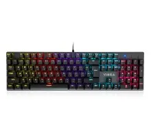 Клавіатура Vinga KBGM-101 LED Red Switch USB Black (KBGM-101 Black)