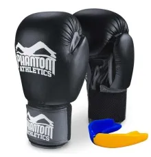 Боксерские перчатки Phantom Ultra Black 16oz (PHBG1646-16)