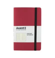 Книга записная Axent Partner Soft 125х196 мм 96 листов клетка красная (8206-05-A)