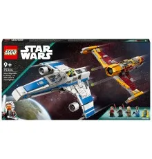 Конструктор LEGO Star Wars Винищувач Нової Республіки E-Wing проти Зоряного винищувача Шин Хаті 1056 деталей (75364)