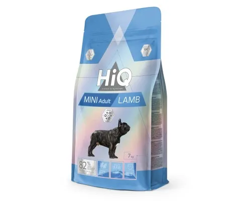 Сухий корм для собак HiQ Mini Adult Lamb 7 кг (HIQ45874)
