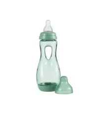 Бутылочка для кормления Difrax с силиконовой соской и проемом для держания, 240 мл (193 Sage)