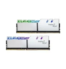 Модуль памяти для компьютера DDR4 64GB (2x32GB) 3600 MHz TridentZ RGB Royal Silver G.Skill (F4-3600C18D-64GTRS)