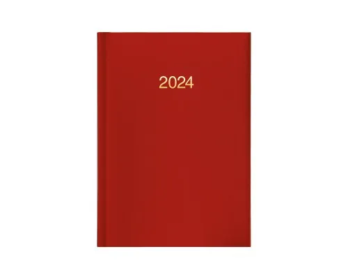 Тижневик Brunnen датований 2024 кишеньковий Miradur Червоний A6 184 аркуші (73-736 60 204)