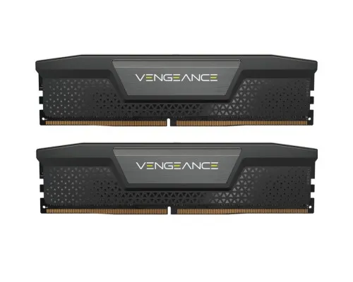 Модуль пам'яті для комп'ютера DDR5 32GB (2x16GB) 6000 MHz Vengeance Black Corsair (CMK32GX5M2E6000C36)