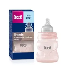 Пляшечка для годування Lovi Trends 120 мл - рожева (21/565_pin)