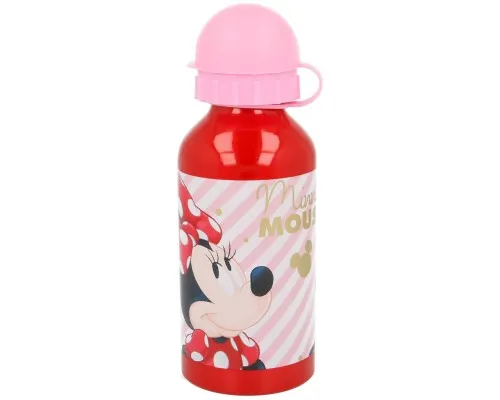 Поїльник-непроливайка Stor Disney - Minnie Electric Doll, Aluminium Bottle 400 ml (Stor-18834)